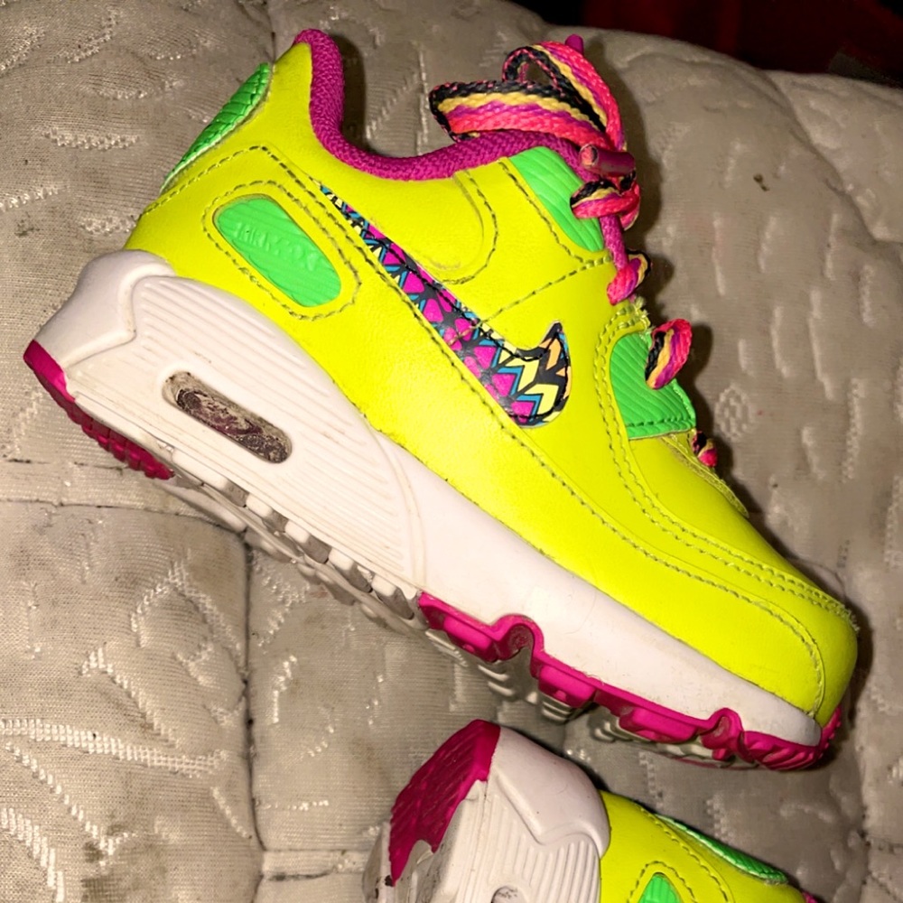 Yellow/Tribal Toddler Nike Air Max